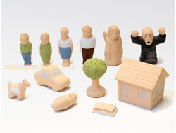 Базовый премиальный набор фигурок для песочной терапии