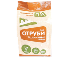 Отруби Пшеничные "Premium" (Пакет) "Продуктовая Аптека" 300г