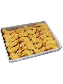 Креветка в кляре Lemongrass, предобжаренная 18 - 22 г/шт - 1 кг AQUAMARR, Вьетнам