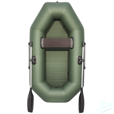 Лодка ПВХ Мастер Лодок Аква Оптима 220 Зеленая
