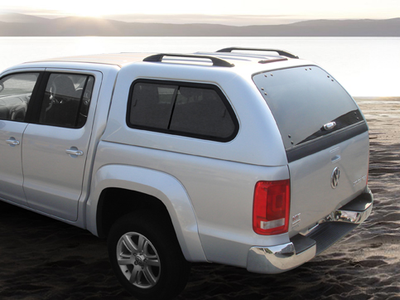 Кунг Maxtop Series 3 Full Option для Volkswagen Amarok 2010-2020+ серебристый 8E8E