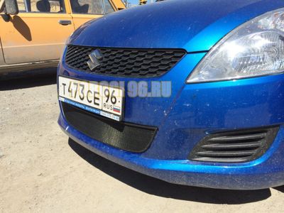 Защита радиатора Suzuki Swift 2010-2013 black