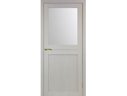 Межкомнатная дверь "Турин-520.211" дуб беленый (стекло сатинато)
