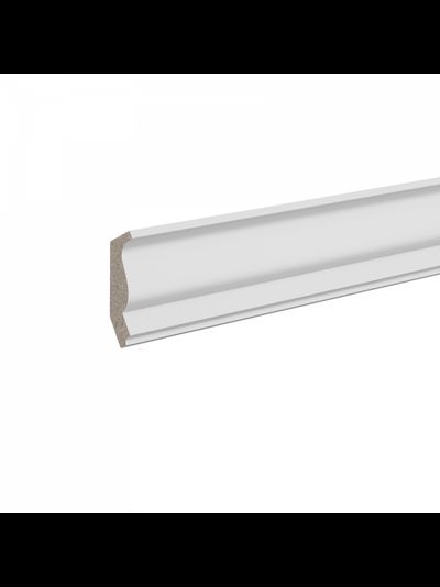 Потолочный карниз Ultrawood CR0025, из ЛДФ-декора, под покраску, 2.44 м.