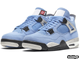 Nike Air Jordan 4 Retro University Blue (35-45)