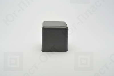 Заглушка для труб 25х25 мм каблучок