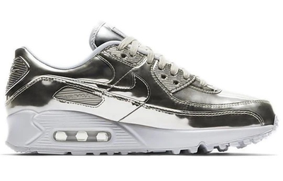 Air max 90 metallic outlet silver