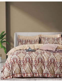 Постельное белье CRISTELLE AMANTE комплект сатин полутороспальное 150x200x1 180x230x1 50x70x1 70x70x1 AM01-144