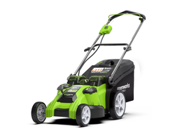 Аккумуляторная газонокосилка Greenworks G40LM49DB TwinForce