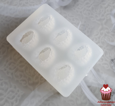 Молд Малина реалистичная, 6 шт.