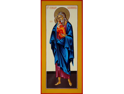Симеон (Семен) Богоприимец, Святой Праведный. Рукописная мерная икона.
