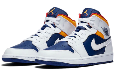 Air jordan 1 mid deep royal blue top