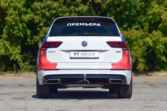 Фаркоп PT Group съемный квадрат для Volkswagen Tiguan с 2017-  Арт. 20021501