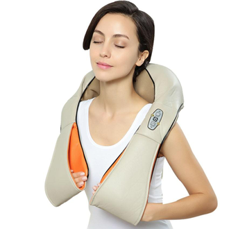 Массажер для шеи плеч и спины Massager of Neck Kneading ОПТОМ