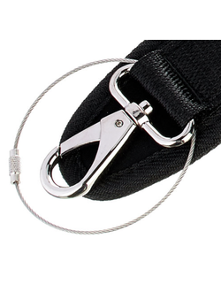 Страховочный стальной тросик для ремня