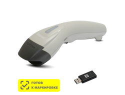 Беспроводной сканер штрих-кода MERTECH CL-610 BLE Dongle P2D USB White