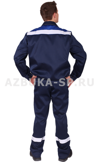Костюм ЧИКАГО с брюками, синий/василек, арт. КОС811-1