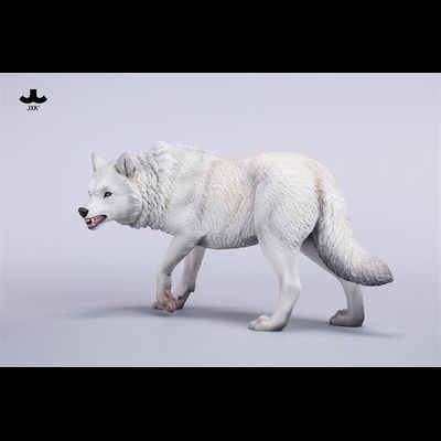 Дикий волк (белый) - Коллекционная фигурка 1/6 Direwolf Figurine (JXK242C) - JXK