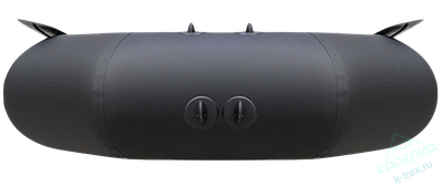 Лодка ПВХ Мастер Лодок Таймень NX270 "Комби" Графит / Чёрный