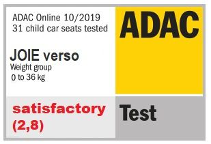 verso детское автокресло группа 0+/1/2/3 от рождения до 12 лет Краш-тест ADAC