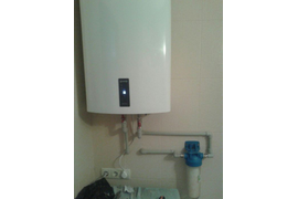 Установка водонагревателя