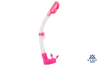 Маска для дайвинга с трубкой Scuba Brothers Flipper Pink, комплект