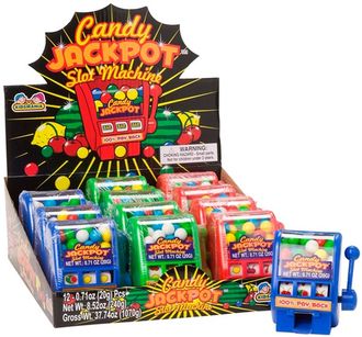 Кидсмания Candy Jackpot Джекпот Машинка Жев.резинка 20 гр (12 шт)