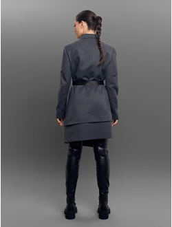 Платье-пиджак MOD-T Серый