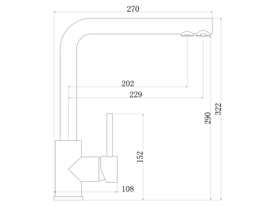 Смеситель Longran LM2196