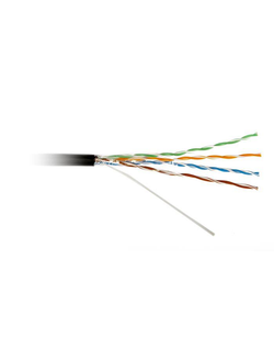 Кабель UTP 4PR 24AWG CAT5e 305м OUTDOOR  высокоочищенная бескислородная медь
