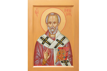 59. Свт. Николай Мирликийский чудотворец, (23х30), Анна  Золотарева