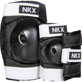 Купить комплект защиты NKX Kids 3-pack Pro (Black/White) в Иркутске