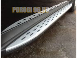 Пороги ОЕМ для Mercedes-Benz GL-klasse II (X166) 2012-2016