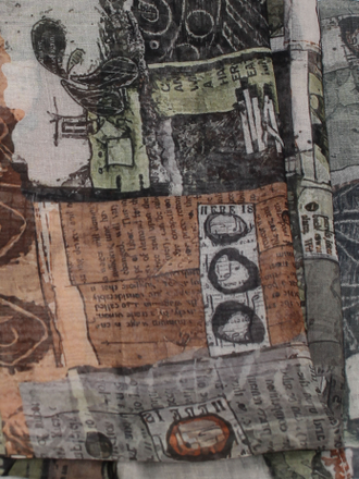 Палантин "Мультиколор -8"