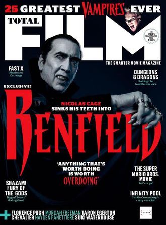 Total Film Magazine March 2023 Renfield Cover, Иностранные журналы в Москве, Intpressshop