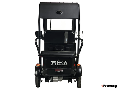 Электротрицикл Wanshida NIPLA 570 60V 1000Вт черный