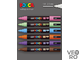 Набор из 6 акриловых маркеров (фломастеров) UNI POSCA PC-5M 1.5-2.5 мм BASIC 2 / для рисования и ске