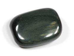 Кошачий глаз (кварцевый), галтовка, ЮАР (25*20*10 мм, 11 г) №28435