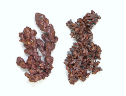 Медь самородная, коллекционный образец в ассортименте, Казахстан (26-27 мм, вес: 3-3,5 г) №21940