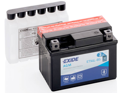 Аккумулятор EXIDE ETX4L-BS (503 14; YB4L-A; YT4L-BS; YTZ5S)