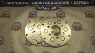 Диск сцепления Урал, Днепр усиленный (опорный под шток и пружины)