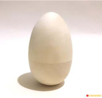 Яйцо открывное 90*60 деревянное для росписи