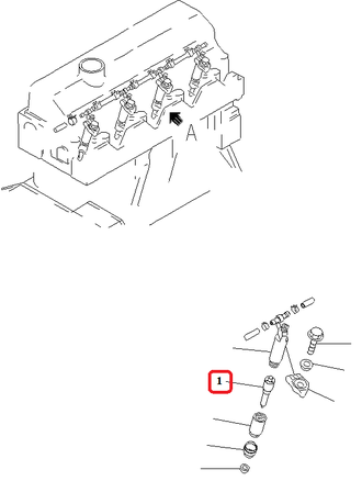 6208-11-3120 Распылитель KOMATSU PC130-7