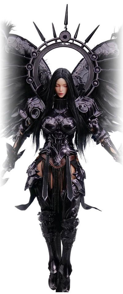 ПРЕДЗАКАЗ - Темный ангел (делюкс набор из 2 фигур) - Коллекционная ФИГУРКА 1/6 Silent Wings Deluxe Edition (LXF2512C) - Luxifa ?ЦЕНА: 63900 РУБ.?