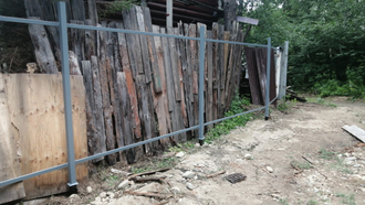 Забор из профлиста 0,45 мм Высота 1,8 м