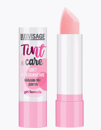 Luxvisage Бальзам-тинт для губ Tint &amp; care pH formula цвет и увлажнение, 3,9г