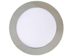 Светильник встраиваемый Ecola даунлайт 9W 4200K 4K Круг 145(130)x20 Хром DCRV90ELC