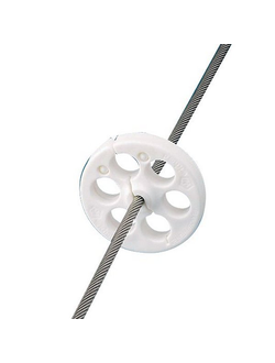 Кольцо для вант Wichard 4107 70мм 6-11мм из белой пластмассы