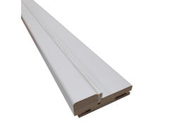 Коробка дверная ПВХ Эмалит белый 26*70*2070 телеск. с уплот. [57709]