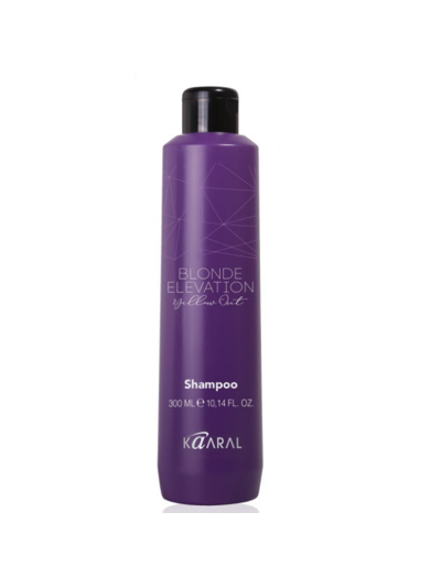 Kaaral BLONDE ELEVATION YELLOW SHAMPOO Антижелтый шампунь для волос, 300 мл